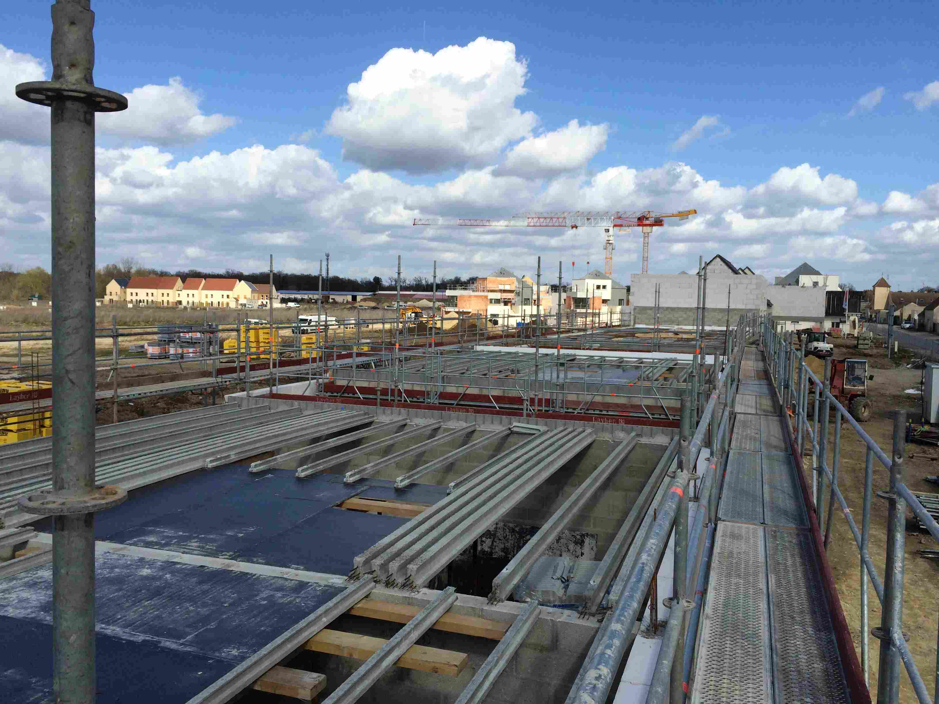 Lacroix Saint Ouen travaux création logements modernes